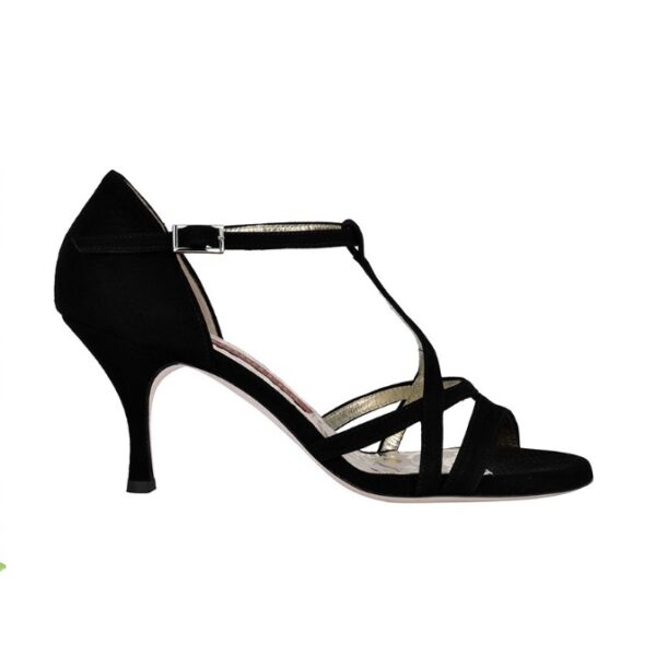 Tangolera SOFIA Camoscio Nero (A13)