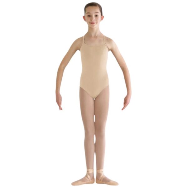 Body na ramiączkach Bloch CL8720 (nude i czarny)