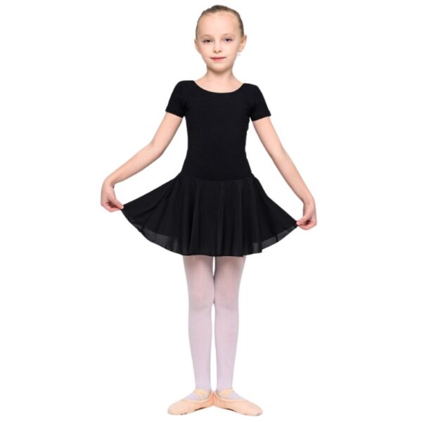 Body ze spódniczką Sansha Samantha (biały i czarny)