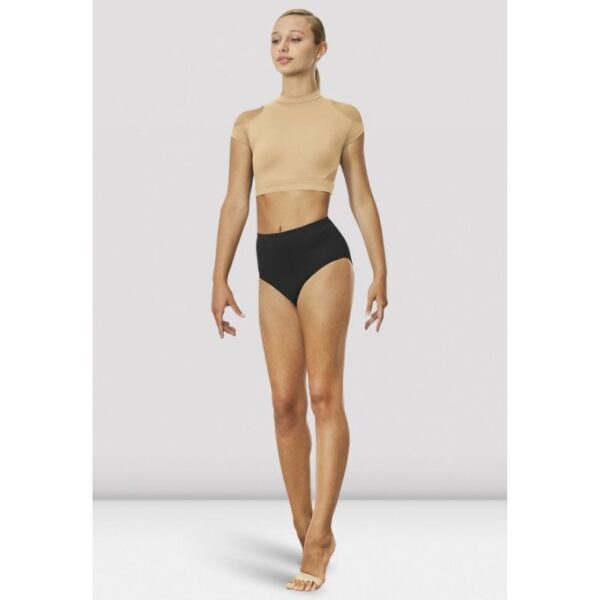 Top taneczny Bloch Hanae Z7830 (nude, czerwony)