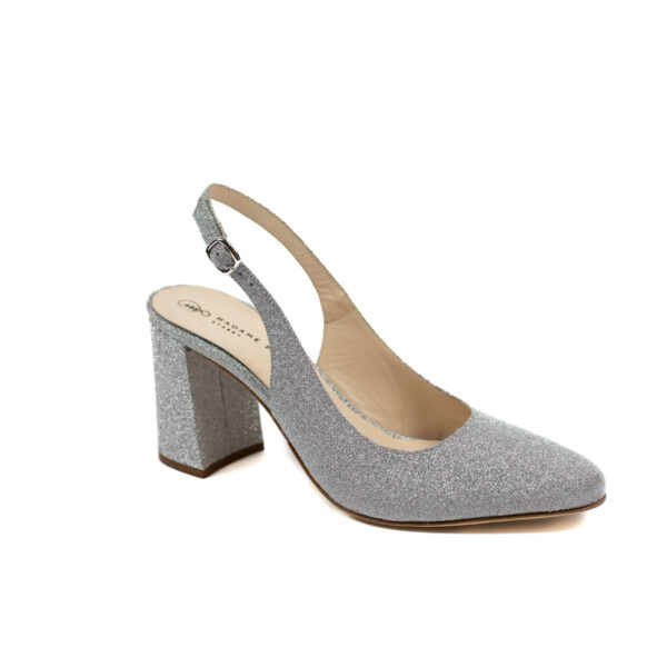 Madame Pivot JAQUELINE STREET Glitter Argento