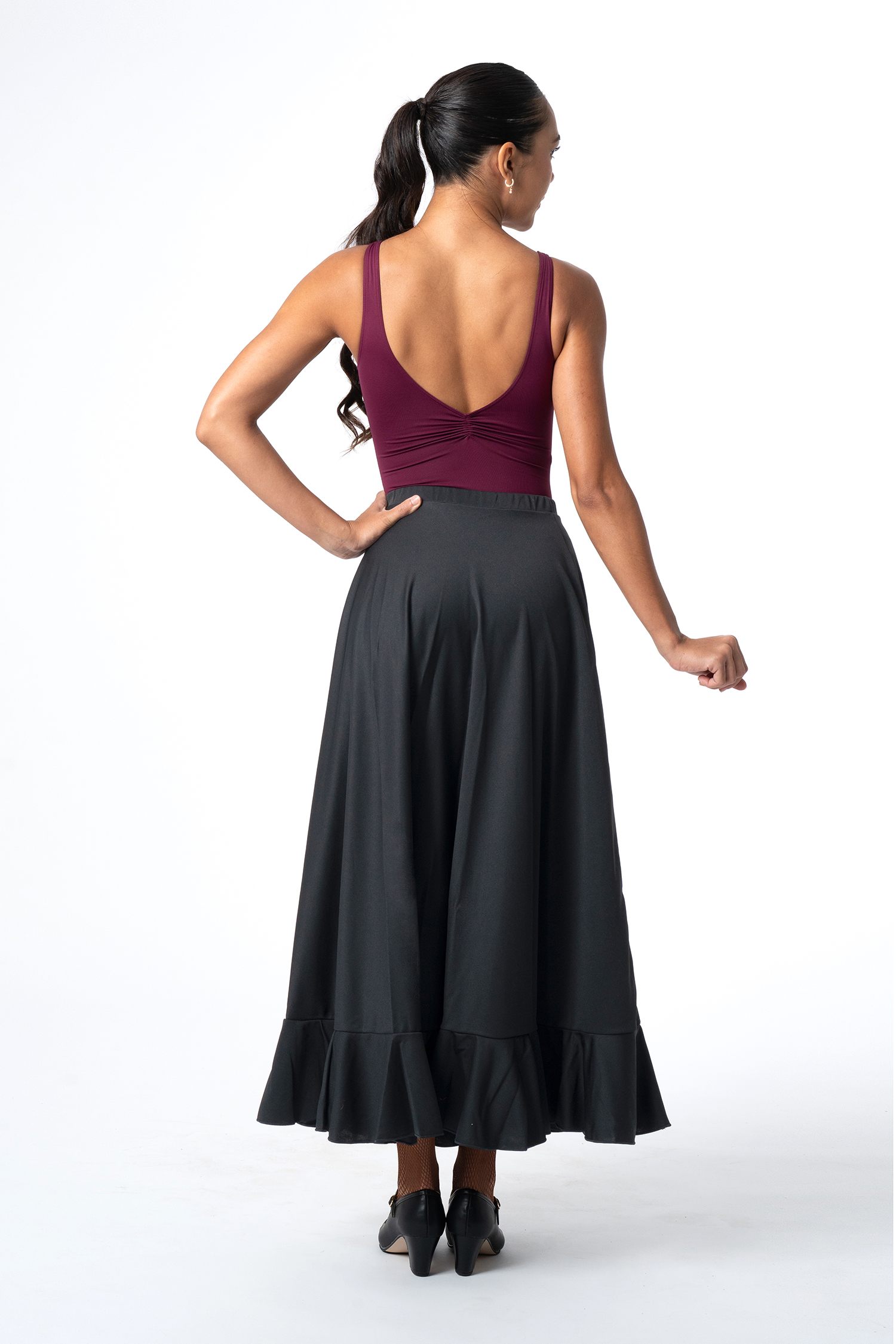 Spódnica flamenco z półkoła Intermezzo FALCAVOL 7680 - obrazek 5