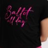 Ballet Print T-shirt Bloch M745C - obrazek 2