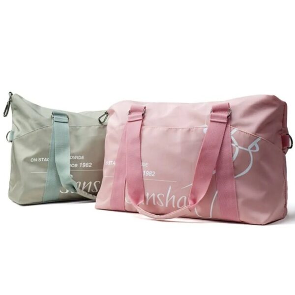 Torba Sansha Dance Bag, różowa i szara