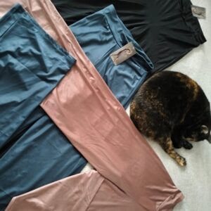 Spodnie flare, high waist Juli Garden