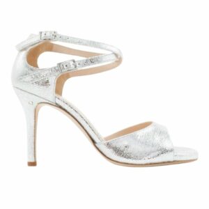 Madame Pivot JOELLE Pelle Laminata Argento