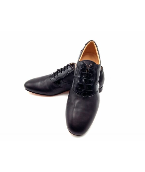 Monsieur Pivot FRANCIS Pelle e Vernice Nera - obrazek 3
