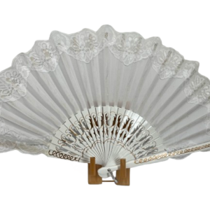 Wachlarze hiszpańskie ażurowe z koronką
