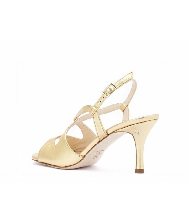 Madame Pivot GIOIA Pelle Laminata Oro - obrazek 2