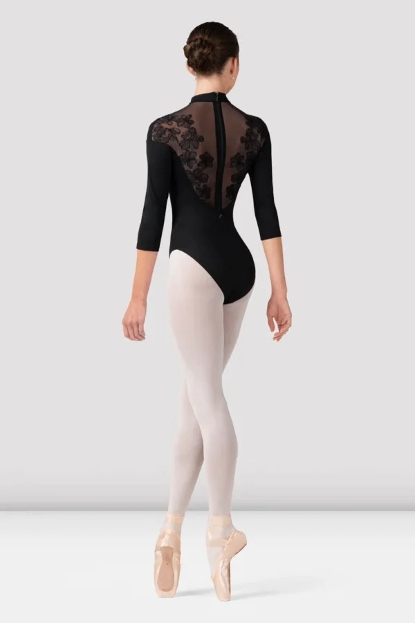 Body z siateczką i haftem Calista L60001 Bloch - obrazek 3