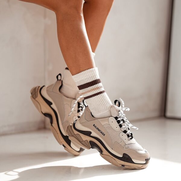 Skarpetki bezuciskowe prążek w paski