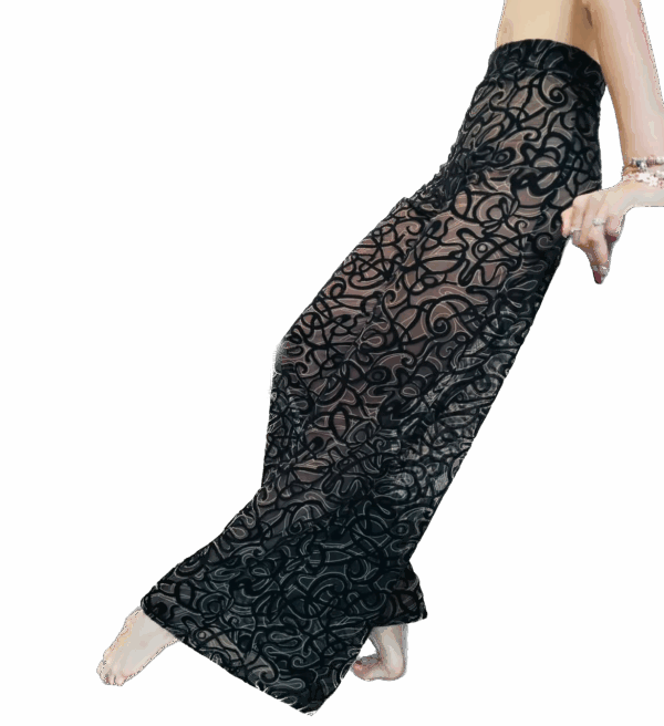 Spodnie flare, high waist Juli Garden