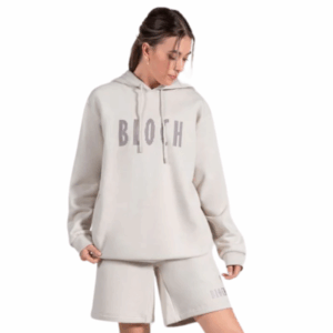 Bluza z kapturem dla dorosłych Bloch Comfort - oat, XS