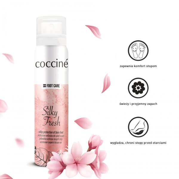 Jedwab do stóp Silky Fresh Coccine - obrazek 2