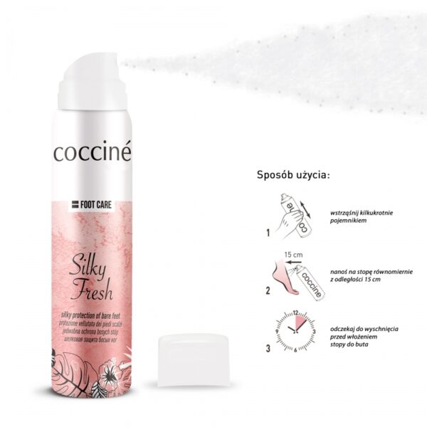 Jedwab do stóp Silky Fresh Coccine - obrazek 3
