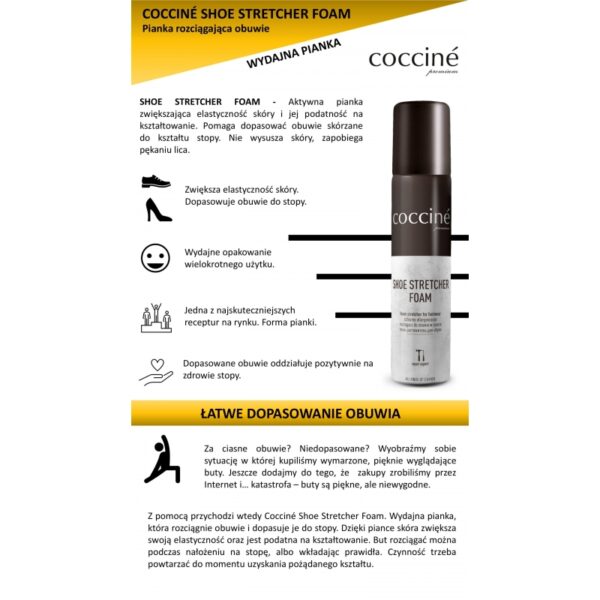 Rozciągacz do butów Shoe Stretcher Foam Coccine - obrazek 2