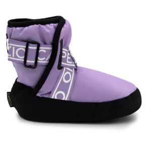 Ocieplacze Capezio VARSITY Booties | czarne, liliowe