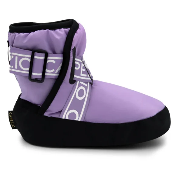 Ocieplacze Capezio VARSITY Booties | czarne, liliowe