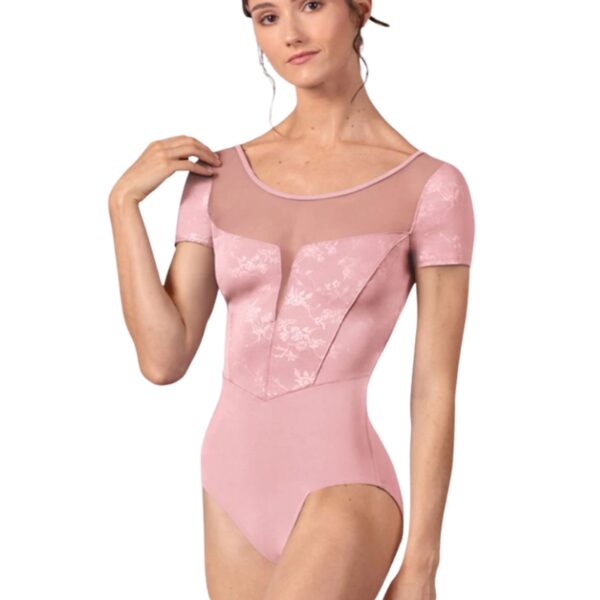 Body z krótkim rękawem Christina L20006 Bloch