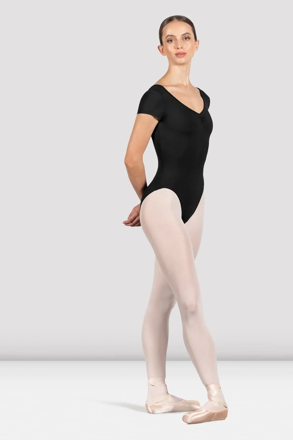Body z krótkim rękawem Penny L4262 Bloch (czarny, różowy, bakłażanowy) - obrazek 13