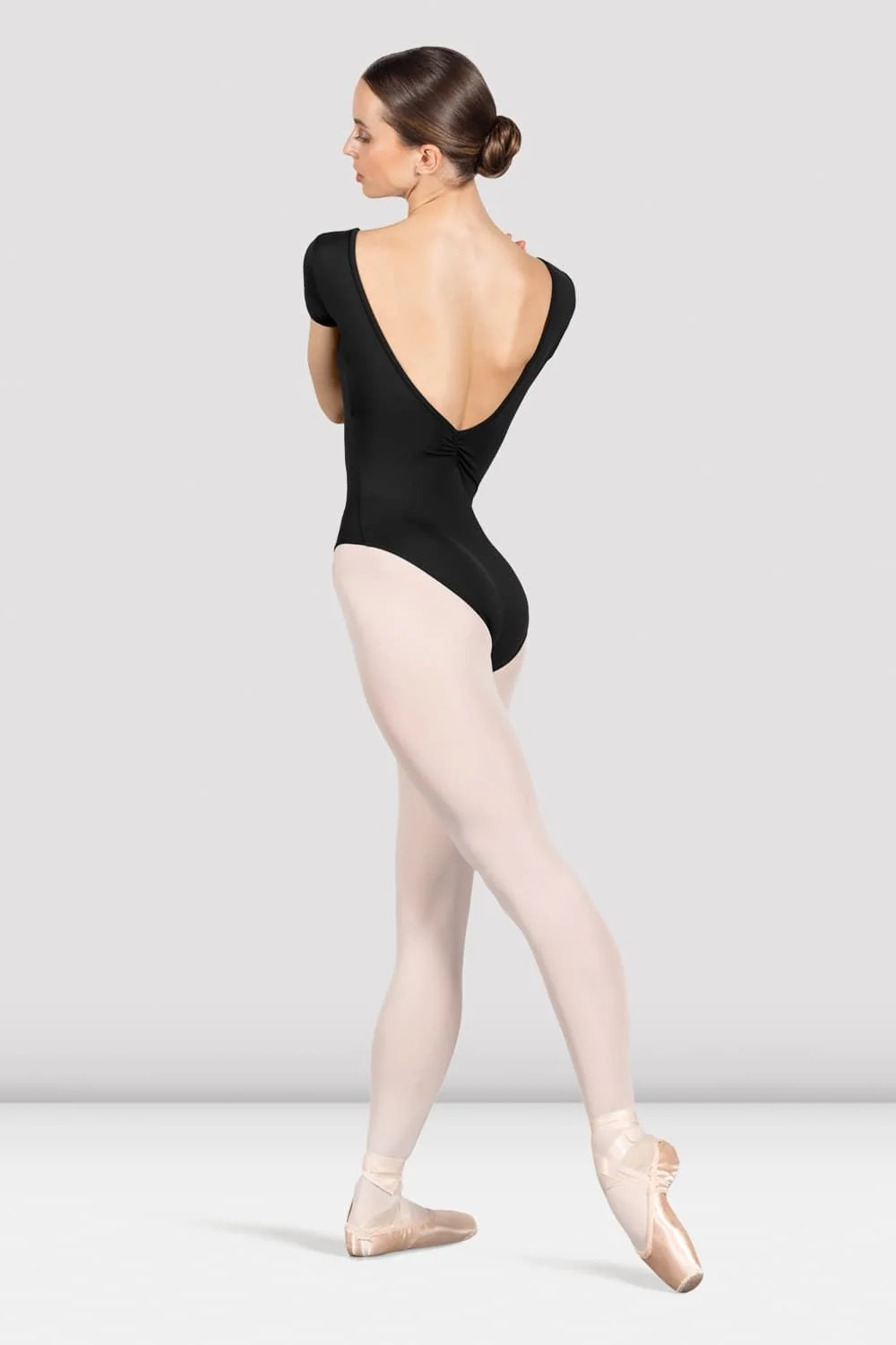 Body z krótkim rękawem Penny L4262 Bloch (czarny, różowy, bakłażanowy) - obrazek 12