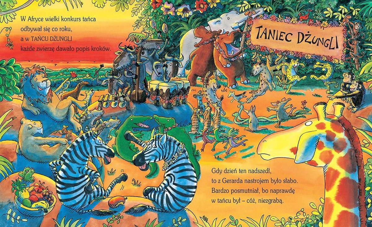 Żyrafy nie umieją tańczyć. Giles Andreae, Guy Parker-Rees - obrazek 2